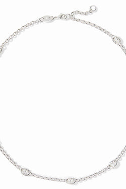 Julie Vos, Laguna Delicate Station Necklace - Silver