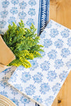 Block Print Tablecloth - 60 x 60