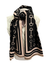 Equestrian Horse Bit Scarf