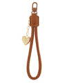 Heart & Leather Bag Charm