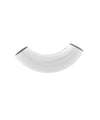 Curved Metal Tube Scarf Enhancer