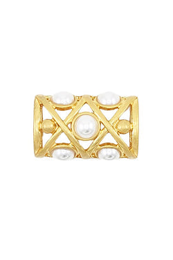 Pearl Scarf Ring
