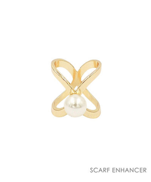 Pearl Scarf Enhancer 10mm
