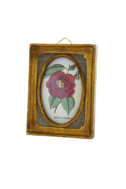 Small Gray Oval Frame