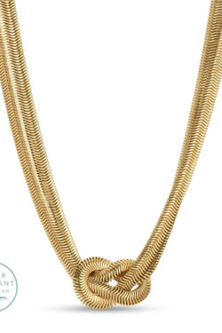 Flex Snake Chain with Knot