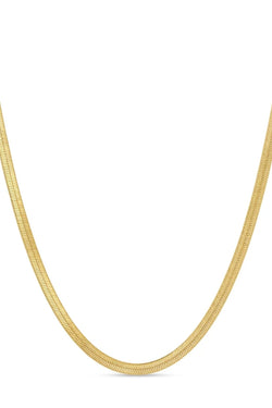 Herringbone chain necklace