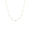 Delicate CZ Accented quatrefoil Accented Necklace