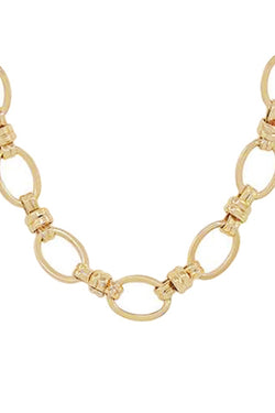 Chunky Oval Chain Linked Necklace