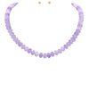 Rondelle Stone Necklace Set