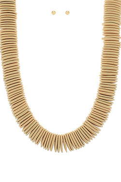 Natural Bead Necklace