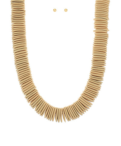 Natural Bead Necklace