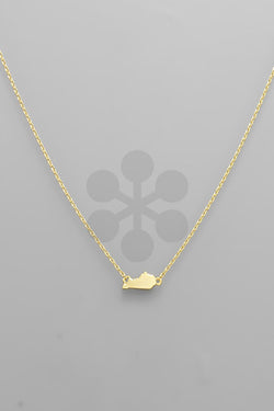 State map Necklace