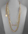 Long Chain Layer Necklace