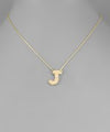 CZ Initial Necklace