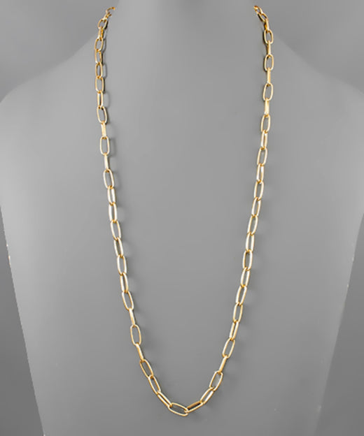 Chain Long Necklace