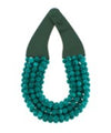 Agate Ball Bead Necklace
