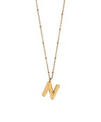 Balloon Initial Pendant Necklace