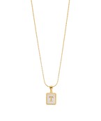 MOP Initial Necklace