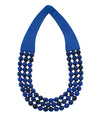 3 Row Faceted Bead Necklace