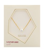 Pearl Gold Dipped Pendant Necklace