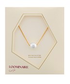 Pearl Gold Dipped Pendant Necklace