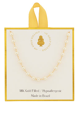 Pearl Station Necklace