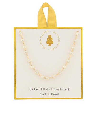 Pearl Station Necklace