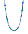Flat Round Bead Ombre Necklace