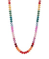 Flat Round Bead Ombre Necklace