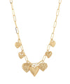 Heart & Multi Charm Necklace