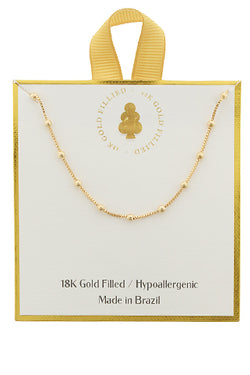 Ball Station Chain Necklace