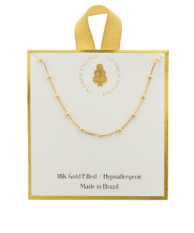 Ball Station Chain Necklace