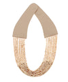 Cube Shaped Multi Layered Necklace