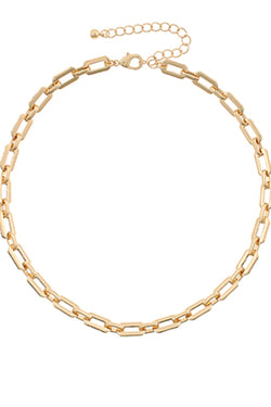 Oval Chain Necklace