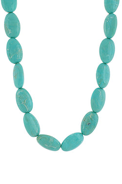 Acrylic Oval Shape Necklace