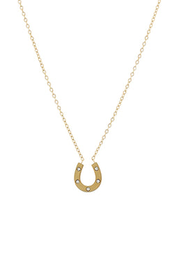 Horseshoe Stainless Steel Necklace