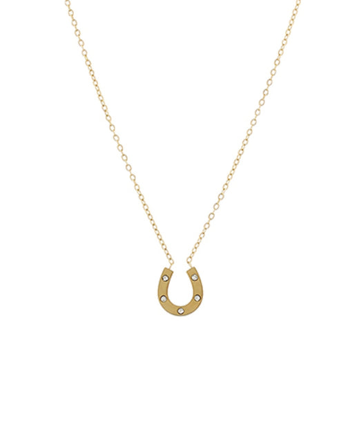 Horseshoe Stainless Steel Necklace