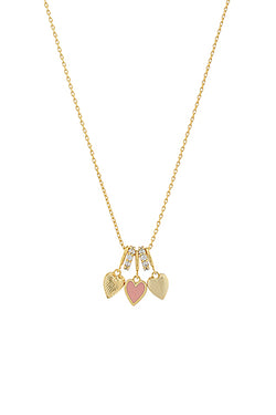 Heart Multi Charm Necklace