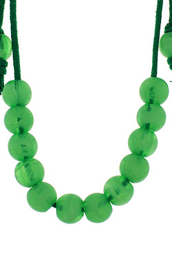 Ball on Cord Necklace