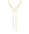Bar Drop Lariat Chain Necklace