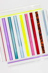 Lucite Mahjong Rack & Interchangeable Pusher Set