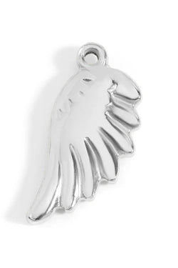 Wing Charm in Silver