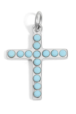 Cross in Turquoise Charm