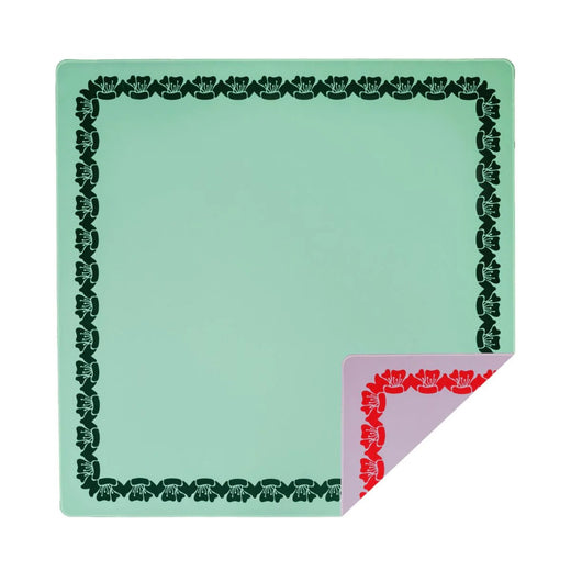 Purple/Red & Green Double Sided Mahjong Mat