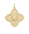 Antique Metal Cross Charm