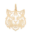 Extra Large Filigree Wild Cat Pendant