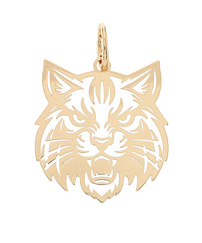 Extra Large Filigree Wild Cat Pendant