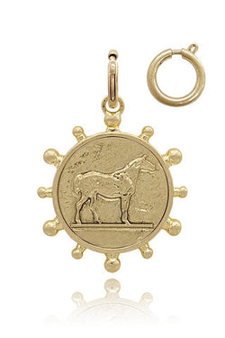 Horse Dot Trim Pendant