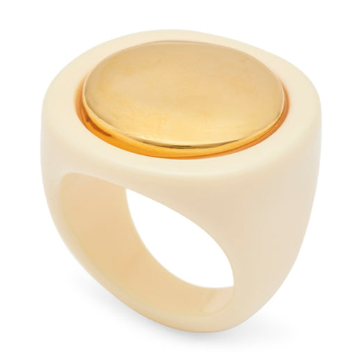 Lucas Jack Resin & Gold Accent Ring