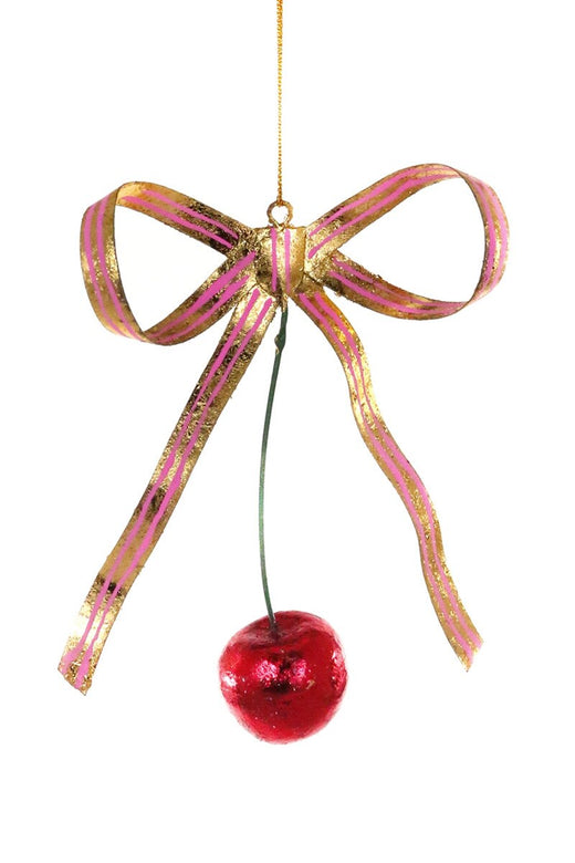 Cody Foster Coquette Cherries Ornament